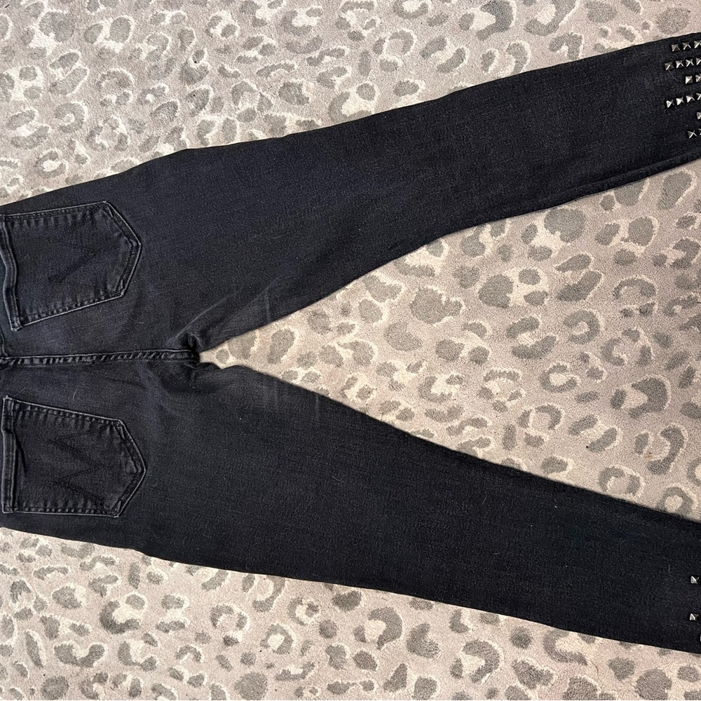 MOTHER Black Ankle Jeans - Picture 5 of 7